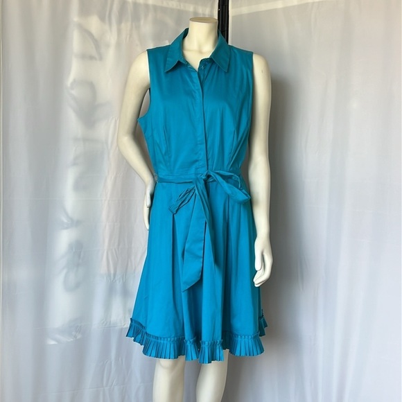 Alex Marie Button down Fit and Flair Dress - Picture 2 of 8